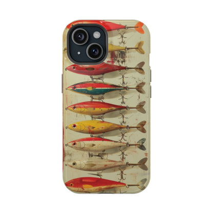 Fishing Lures MagSafe Tough iphone Case - Ruppy's Creations