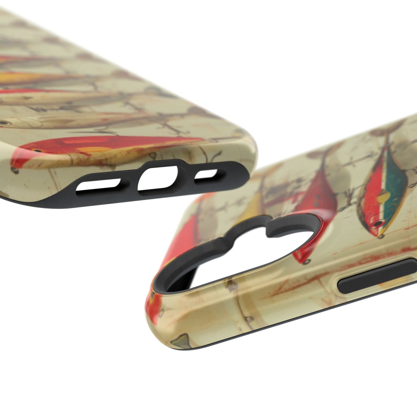 Fishing Lures MagSafe Tough iphone Case - Ruppy's Creations