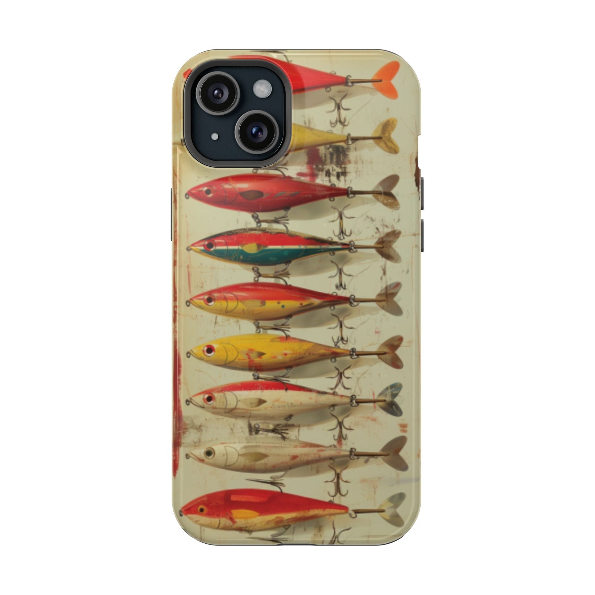 Fishing Lures MagSafe Tough iphone Case - Ruppy's Creations