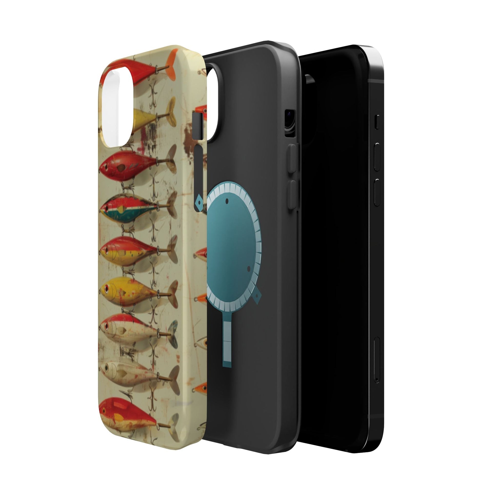 Fishing Lures MagSafe Tough iphone Case - Ruppy's Creations