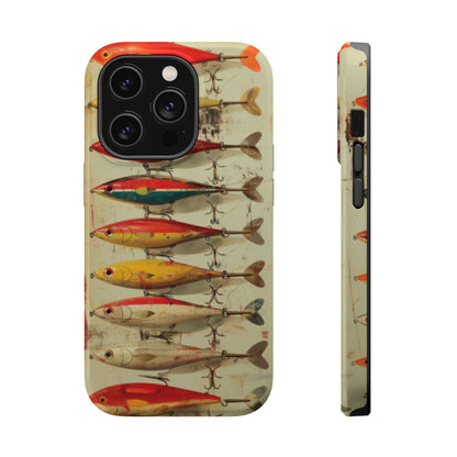 Fishing Lures MagSafe Tough iphone Case - Ruppy's Creations