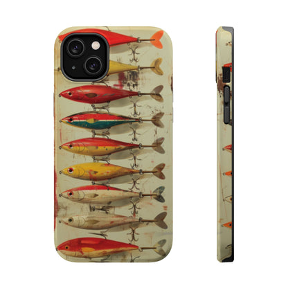 Fishing Lures MagSafe Tough iphone Case - Ruppy's Creations