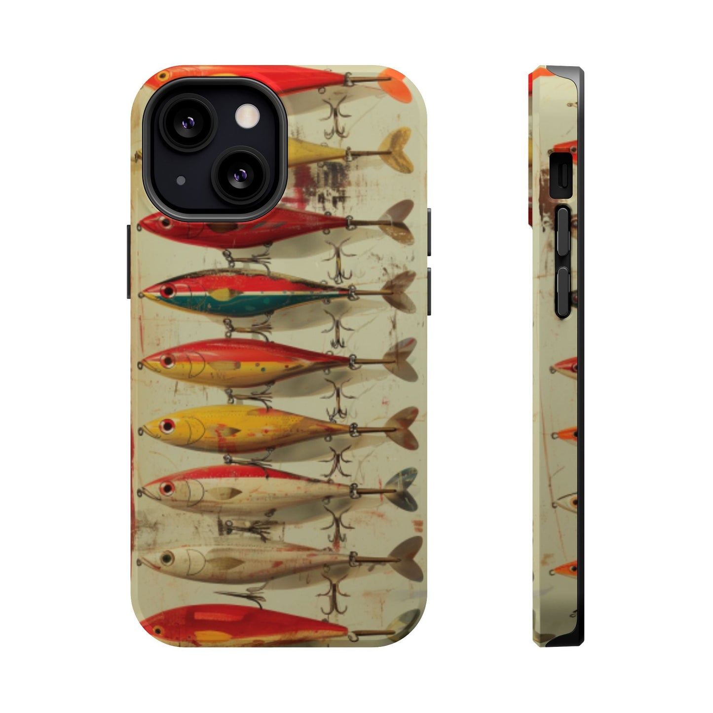 Fishing Lures MagSafe Tough iphone Case - Ruppy's Creations