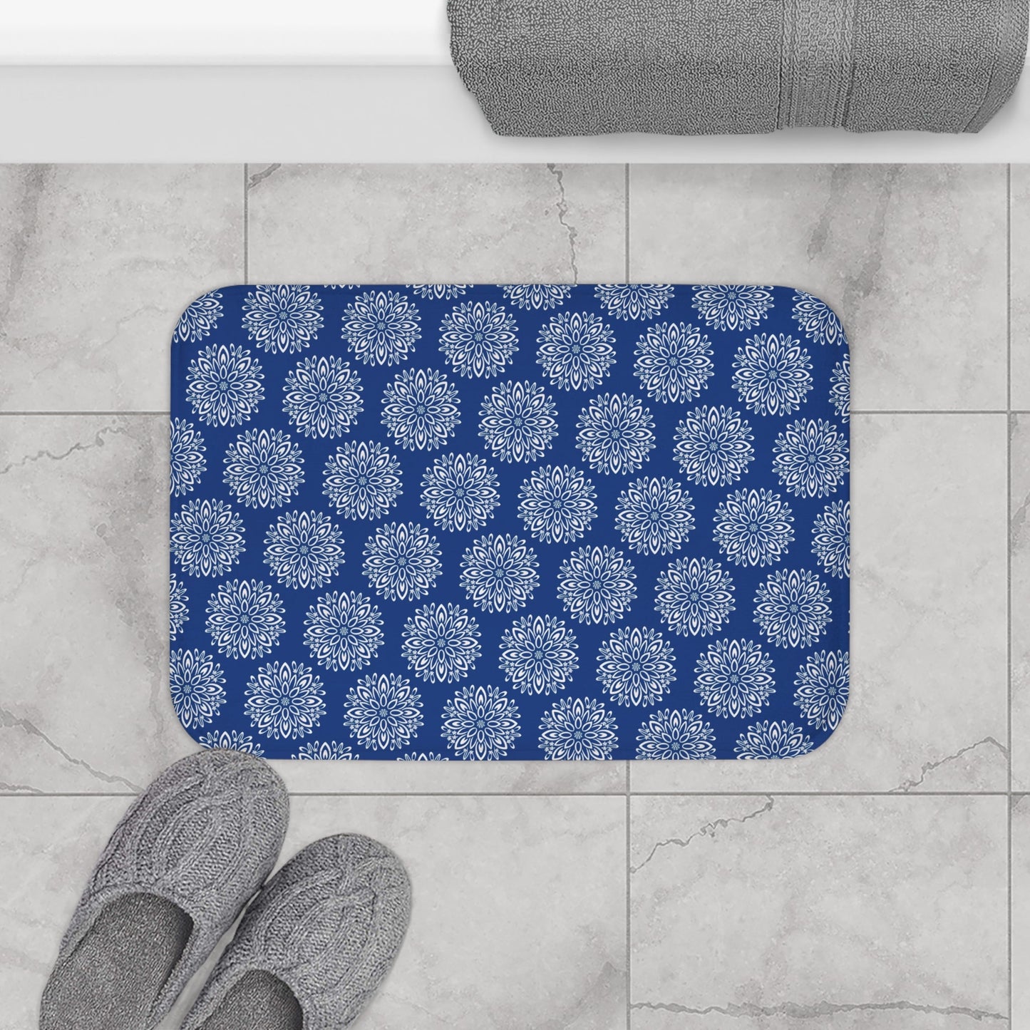 Floral Dreams Memory Foam Bath Mat - Ruppy's Creations