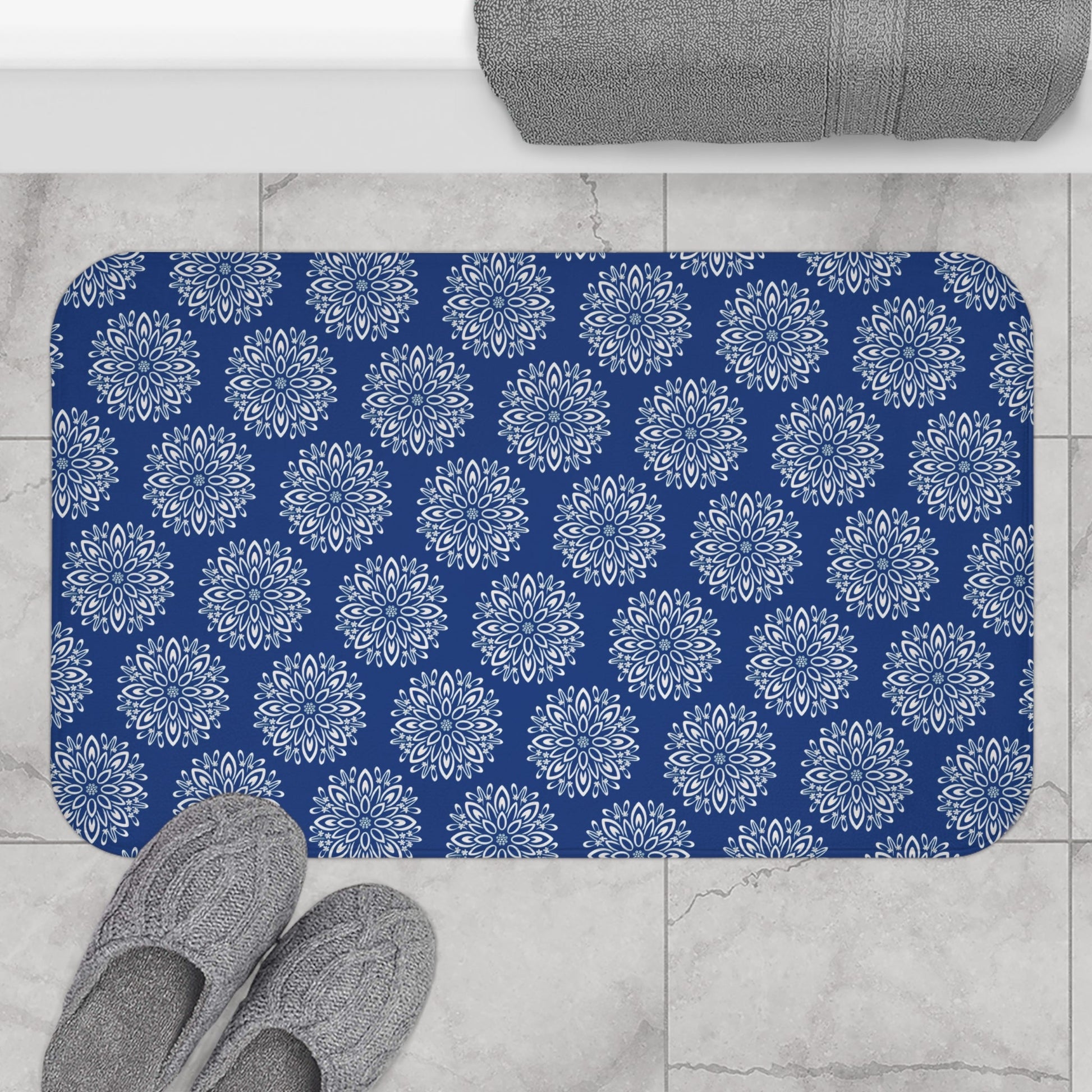 Floral Dreams Memory Foam Bath Mat - Ruppy's Creations