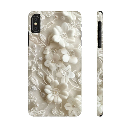 Floral Lace Slim iPhone Case - Ruppy's Creations