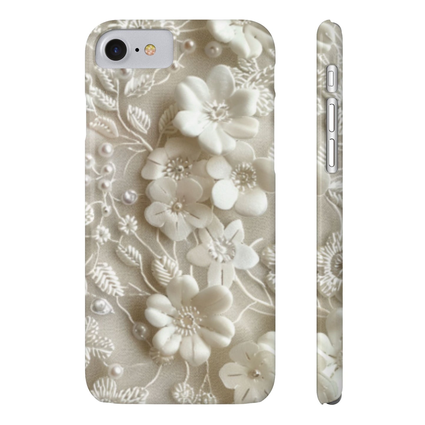 Floral Lace Slim iPhone Case - Ruppy's Creations