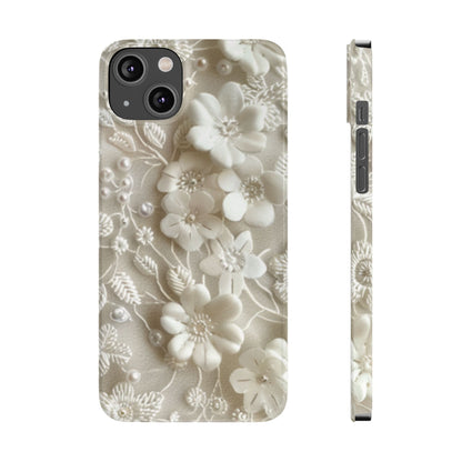 Floral Lace Slim iPhone Case - Ruppy's Creations