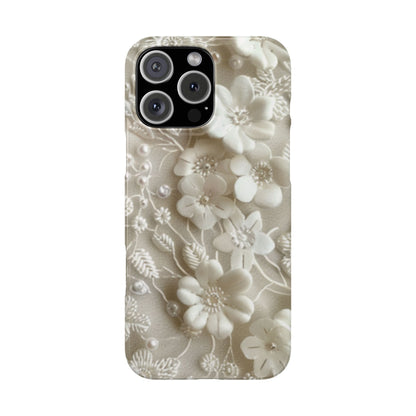 Floral Lace Slim iPhone Case - Ruppy's Creations