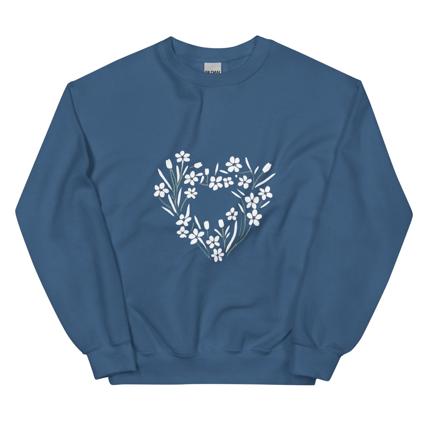 Flower of my Heart Women's Sweatshirt - Ruppy's Creations