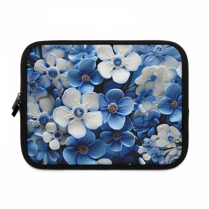 Forget Me Not Laptop Sleeve - Ruppy's Creations