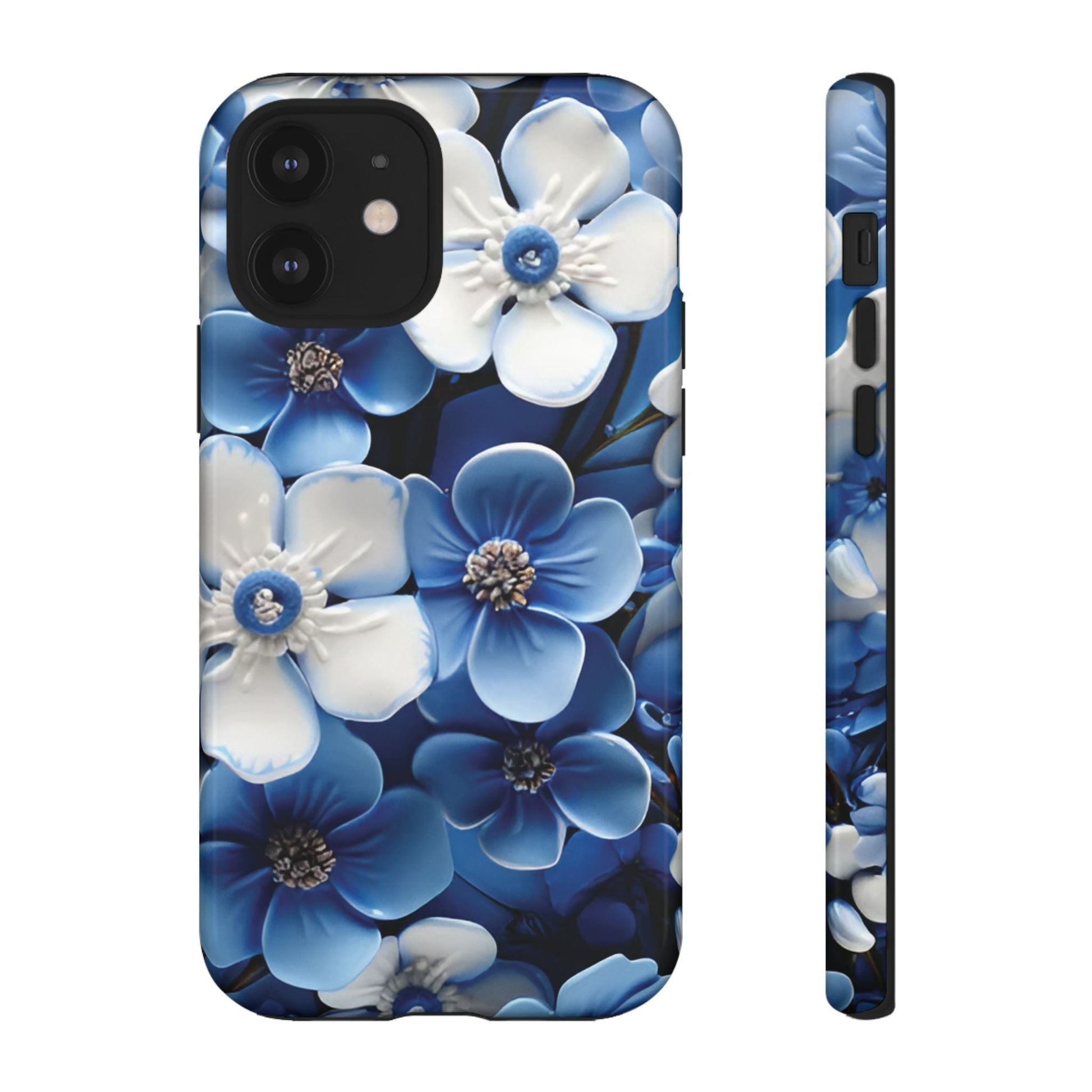 Forget - me - not Tough Cell Phone Case - Ruppy's Creations