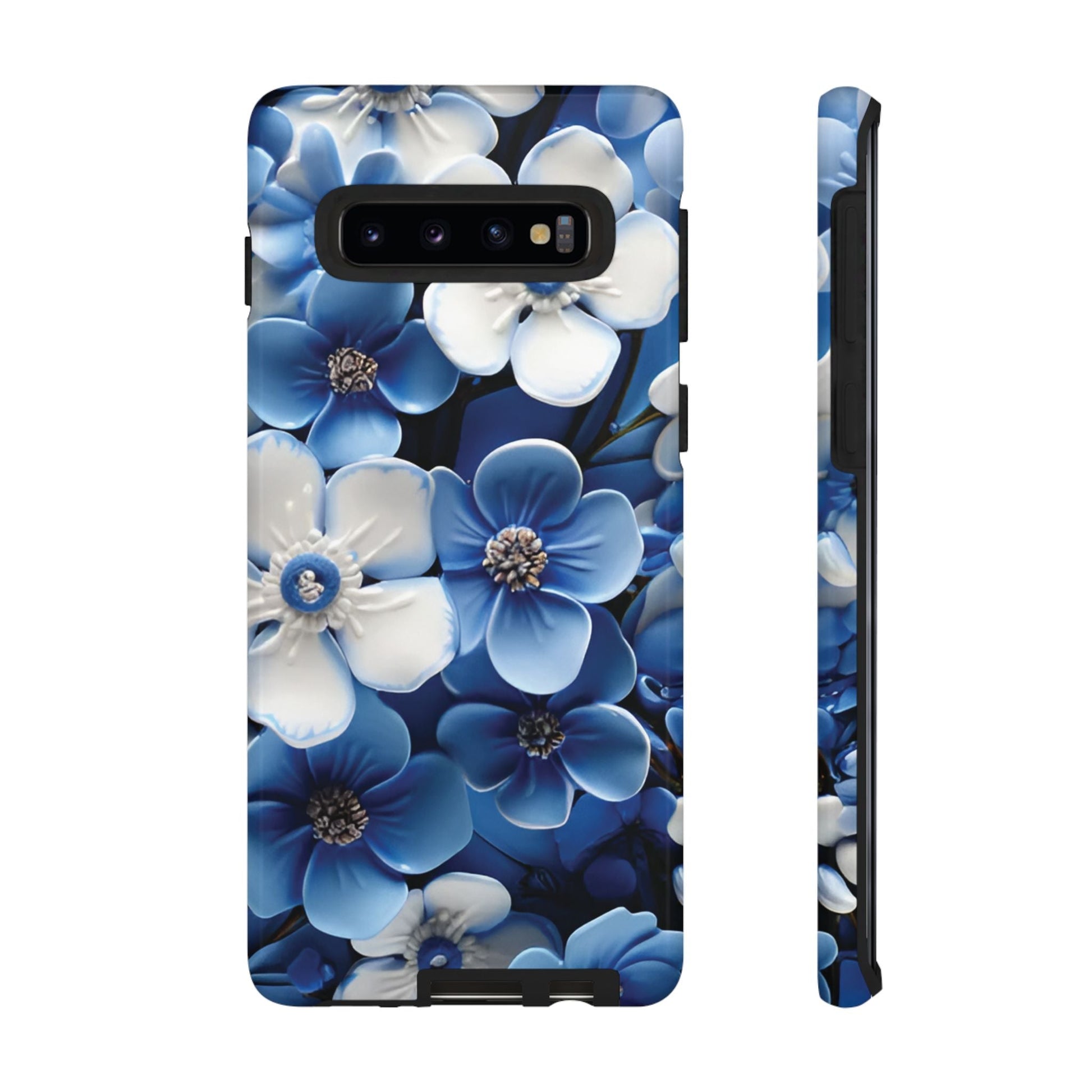 Forget - me - not Tough Cell Phone Case - Ruppy's Creations