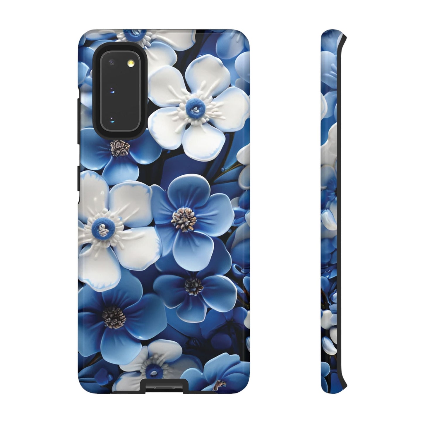 Forget - me - not Tough Cell Phone Case - Ruppy's Creations