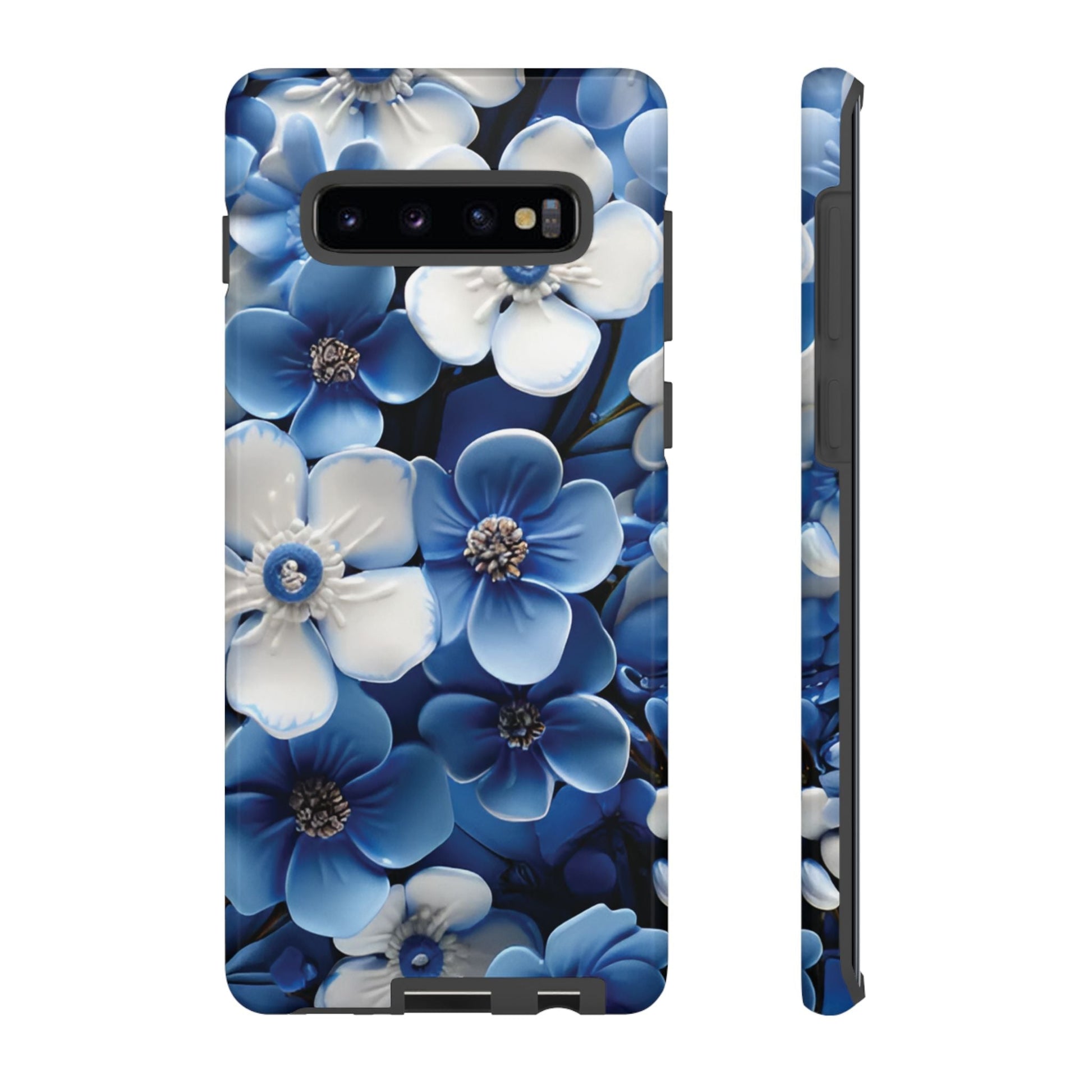 Forget - me - not Tough Cell Phone Case - Ruppy's Creations