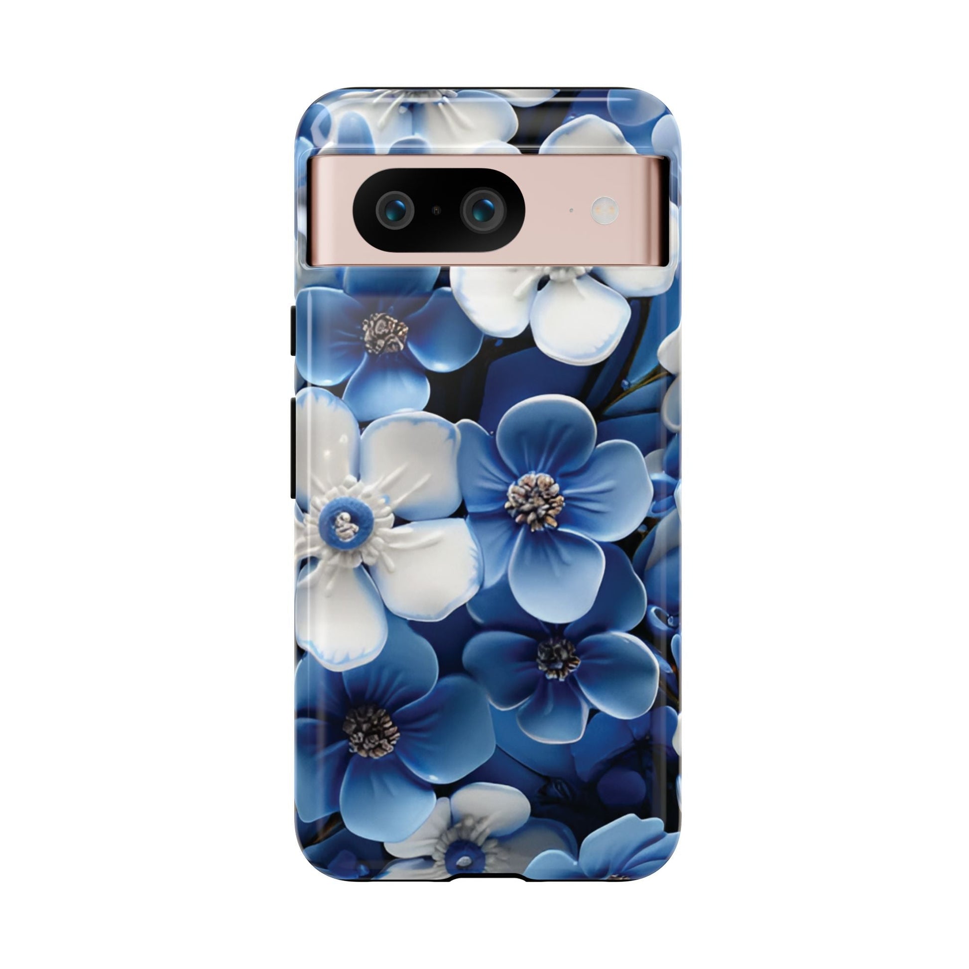 Forget - me - not Tough Cell Phone Case - Ruppy's Creations