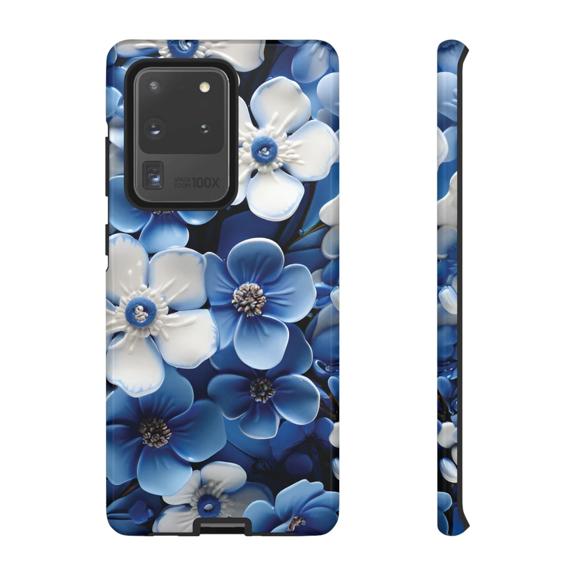 Forget - me - not Tough Cell Phone Case - Ruppy's Creations