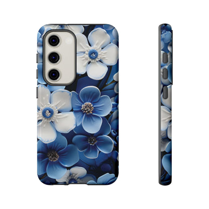 Forget - me - not Tough Cell Phone Case - Ruppy's Creations