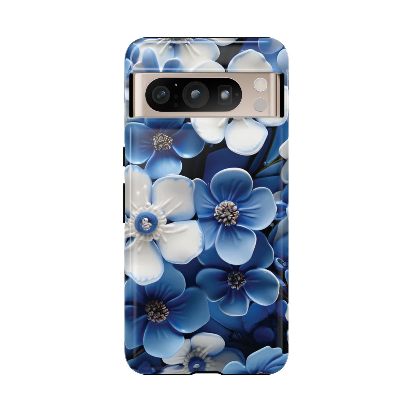 Forget - me - not Tough Cell Phone Case - Ruppy's Creations