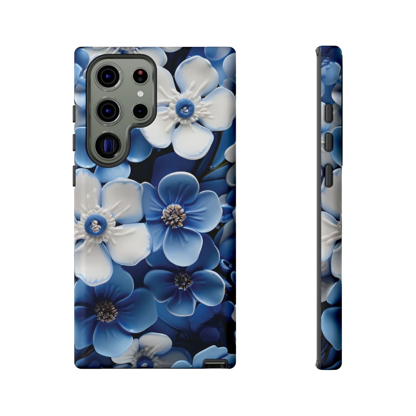 Forget - me - not Tough Cell Phone Case - Ruppy's Creations