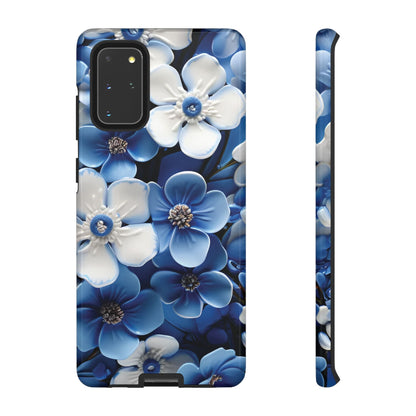 Forget - me - not Tough Cell Phone Case - Ruppy's Creations