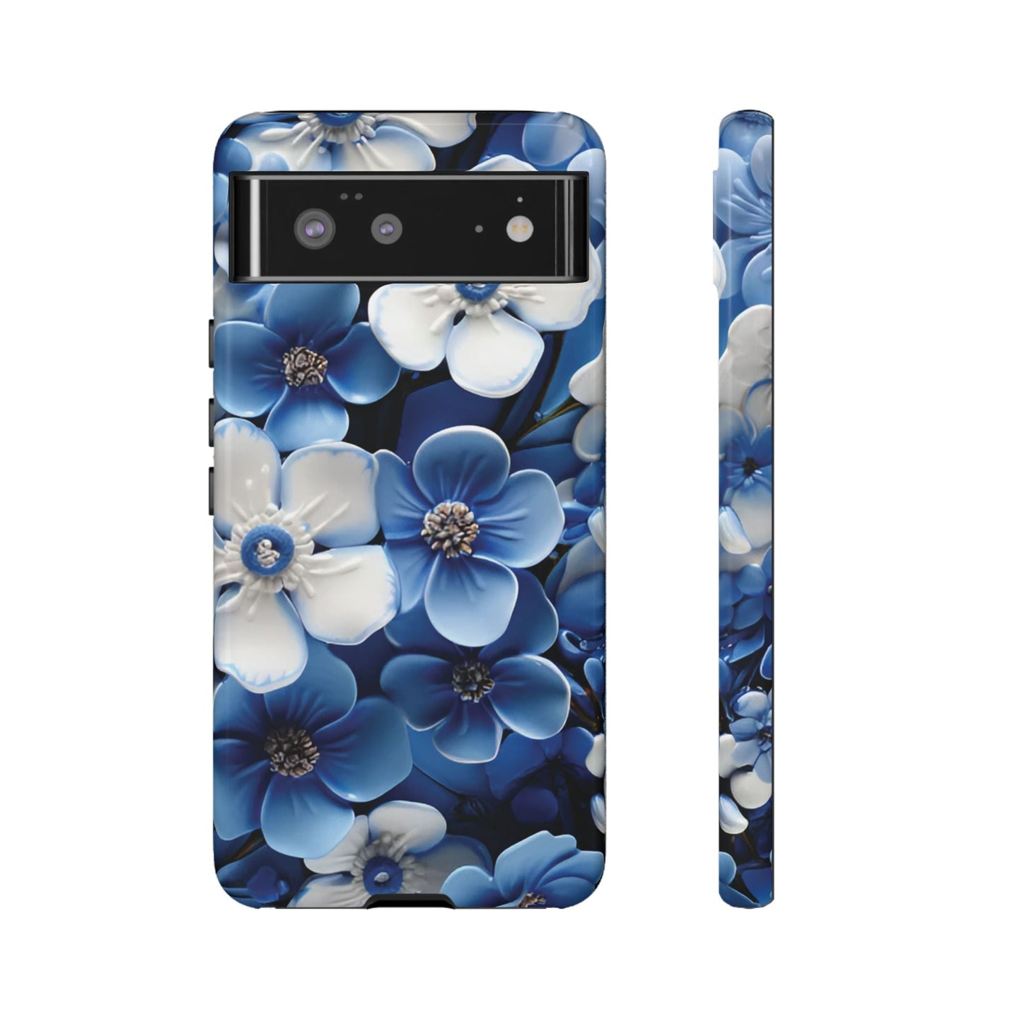 Forget - me - not Tough Cell Phone Case - Ruppy's Creations