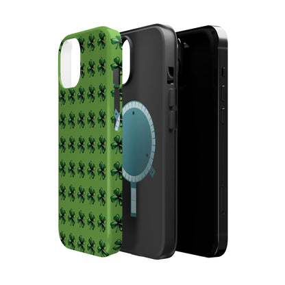 Four Leaf Clover St. Patrick's Day MagSafe Tough Case - Ruppy's Creations