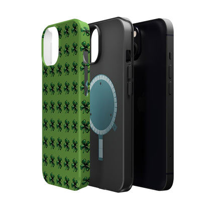 Four Leaf Clover St. Patrick's Day MagSafe Tough Case - Ruppy's Creations