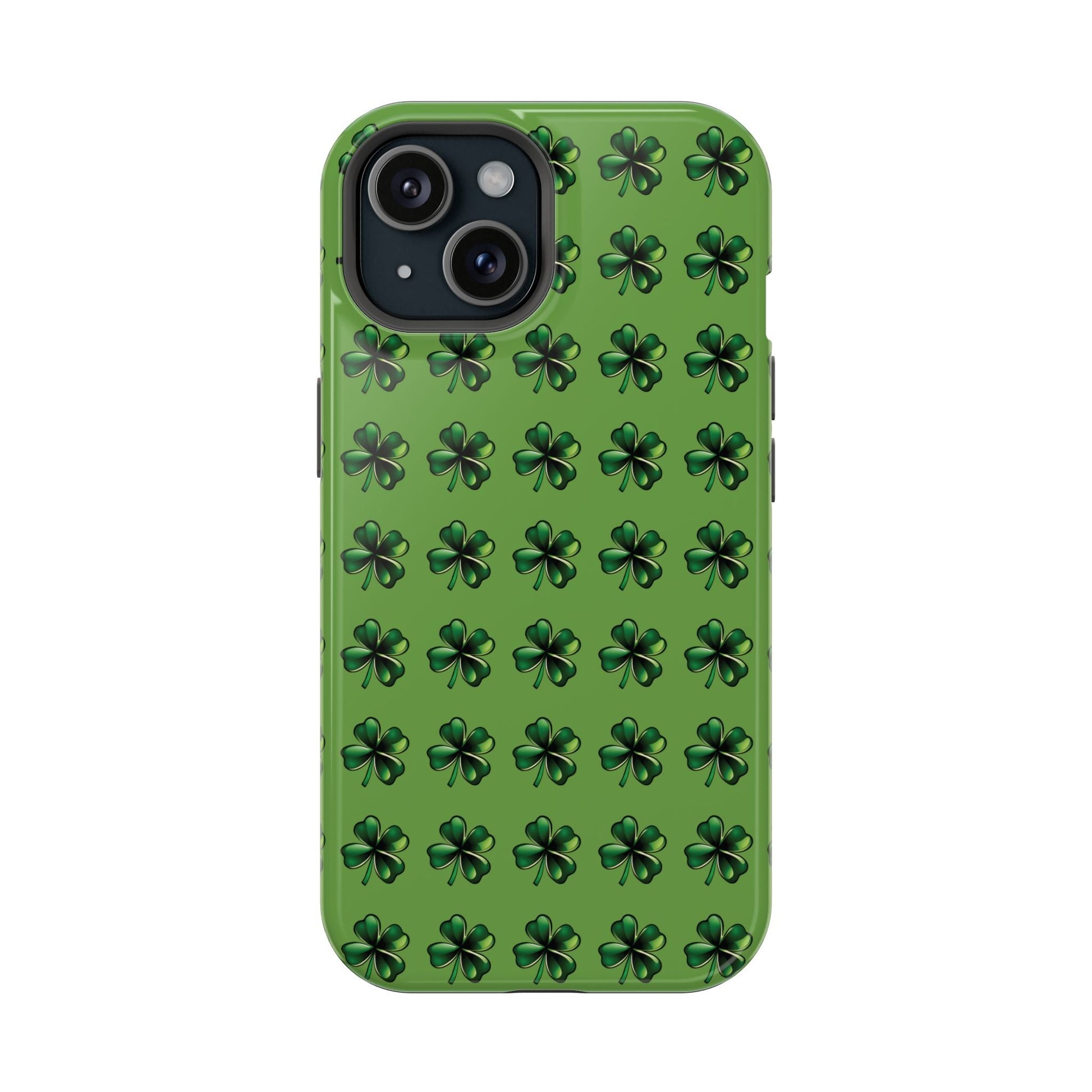 Four Leaf Clover St. Patrick's Day MagSafe Tough Case - Ruppy's Creations