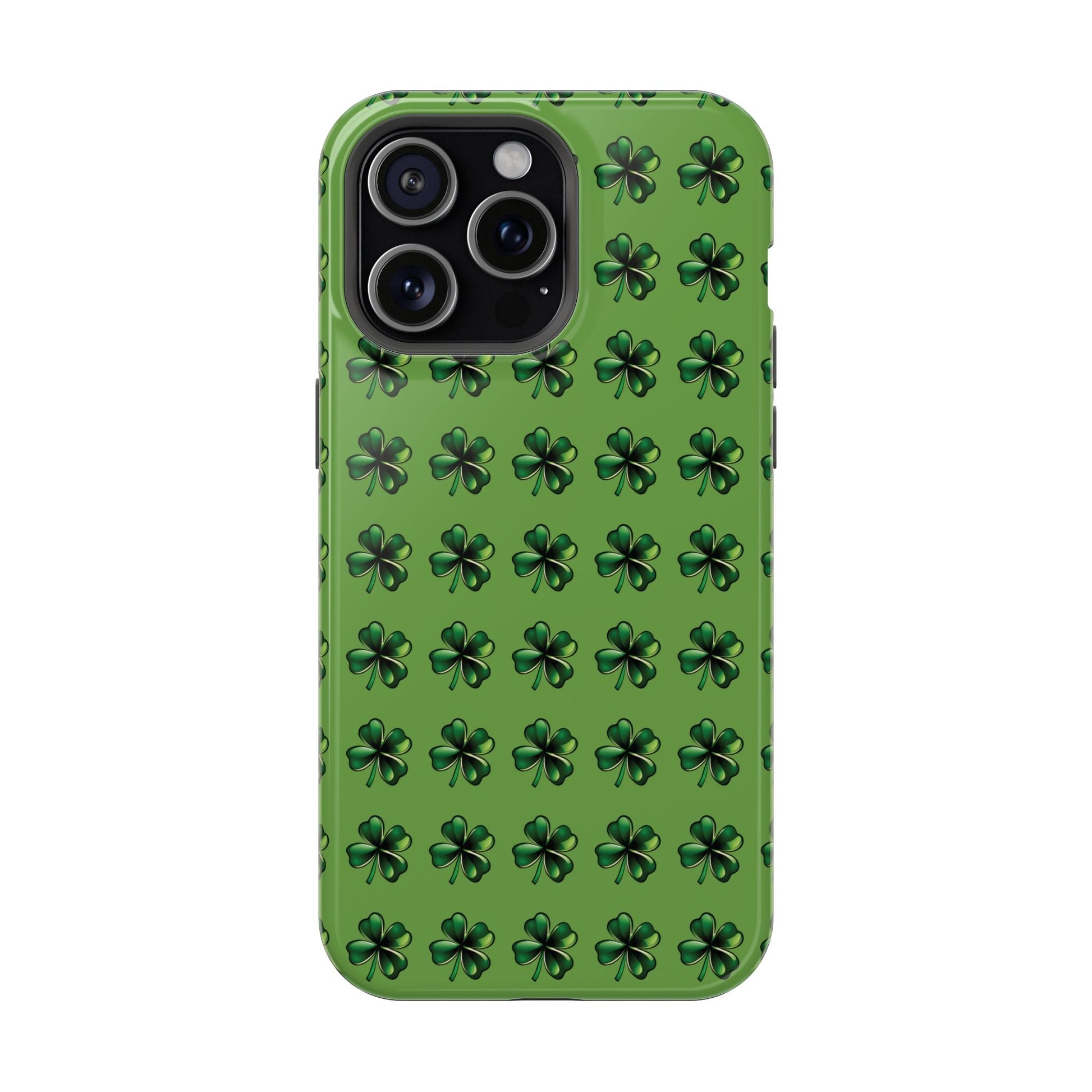 Four Leaf Clover St. Patrick's Day MagSafe Tough Case - Ruppy's Creations