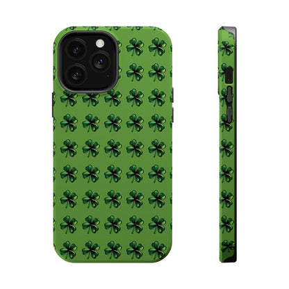 Four Leaf Clover St. Patrick's Day MagSafe Tough Case - Ruppy's Creations