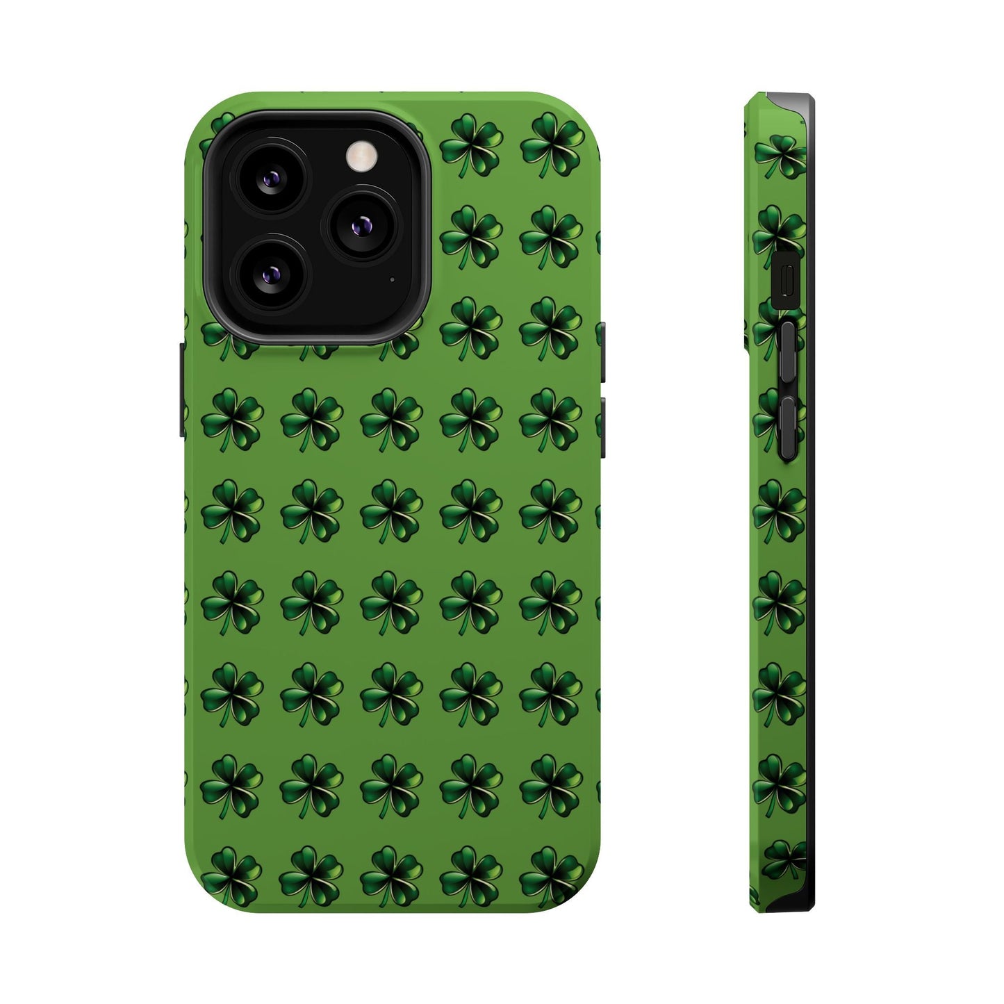 Four Leaf Clover St. Patrick's Day MagSafe Tough Case - Ruppy's Creations