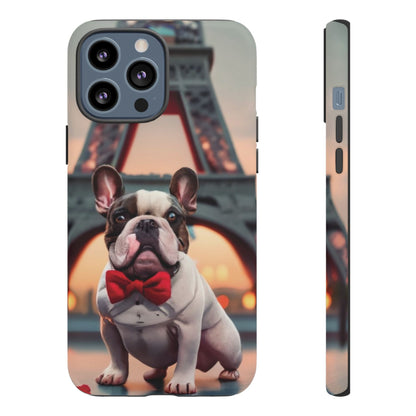 French Bull Dog in Paris Cell Phone Tough Case - Ruppy's Creations