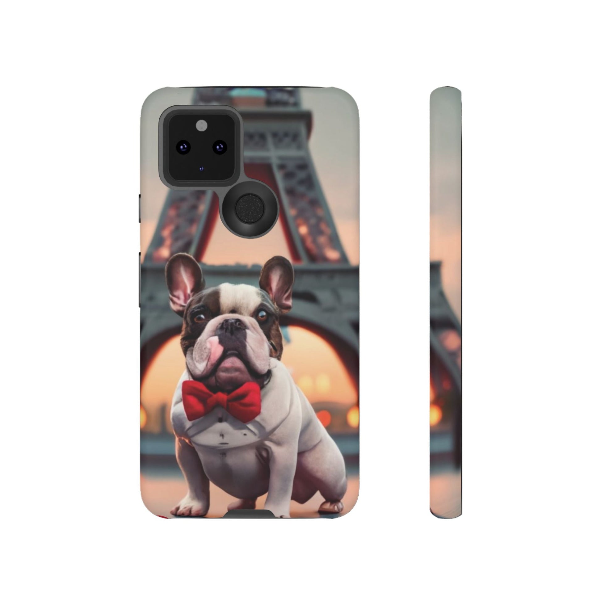 French Bull Dog in Paris Cell Phone Tough Case - Ruppy's Creations