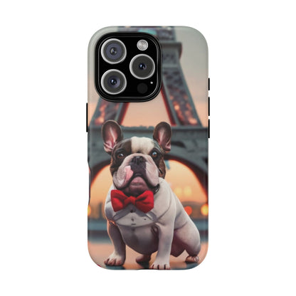 French Bull Dog in Paris Cell Phone Tough Case - Ruppy's Creations