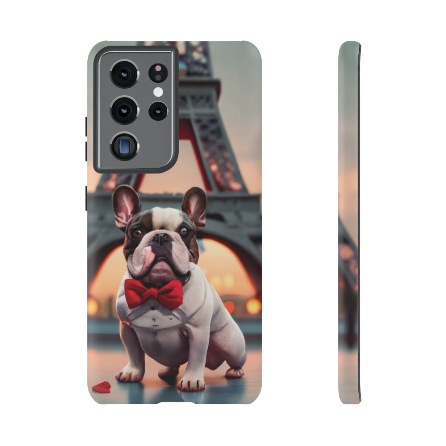 French Bull Dog in Paris Cell Phone Tough Case - Ruppy's Creations