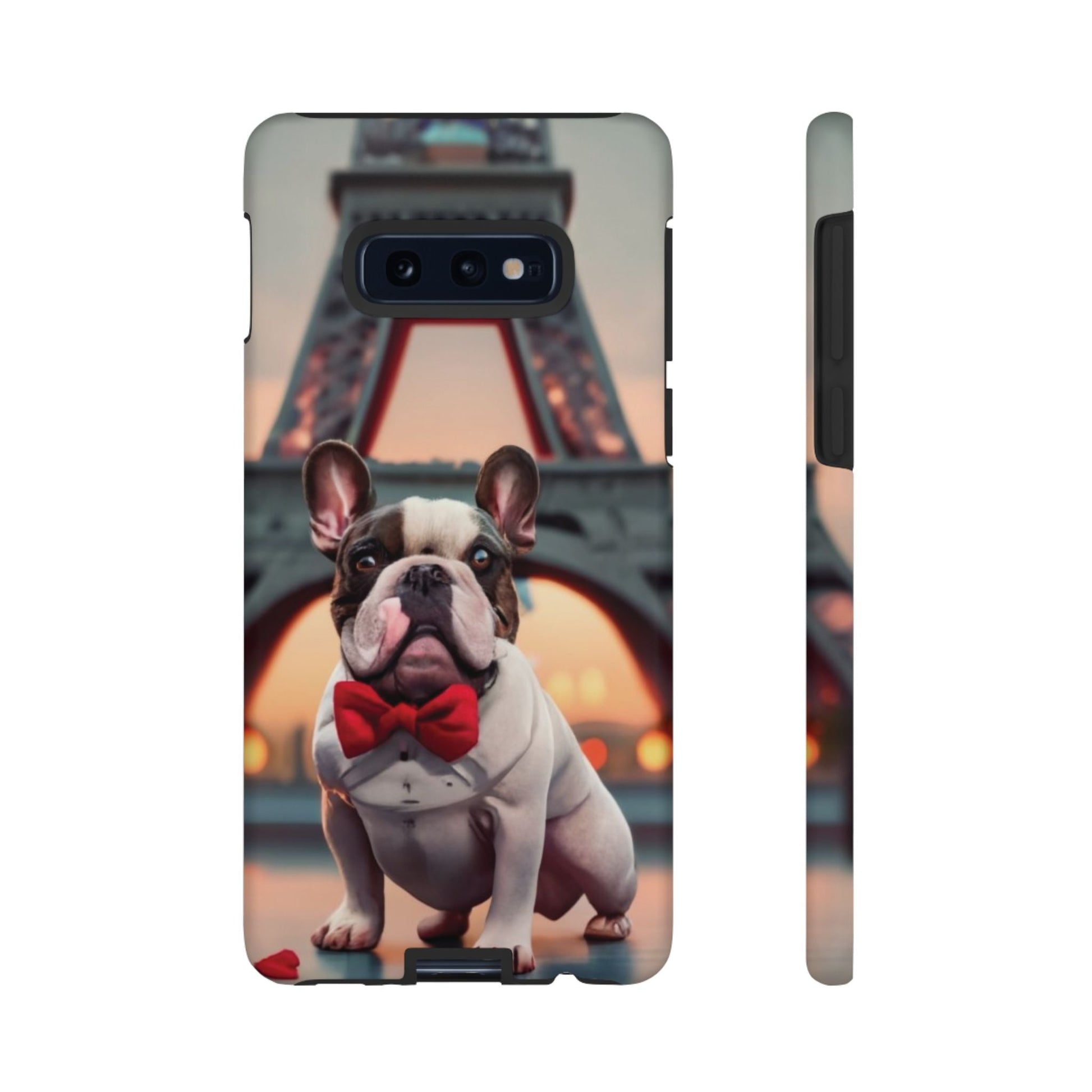 French Bull Dog in Paris Cell Phone Tough Case - Ruppy's Creations