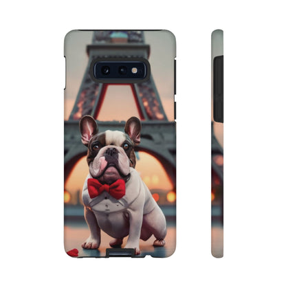 French Bull Dog in Paris Cell Phone Tough Case - Ruppy's Creations