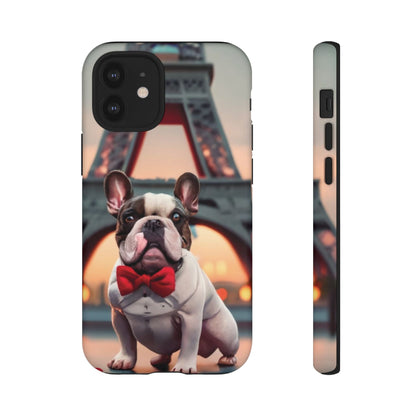 French Bull Dog in Paris Cell Phone Tough Case - Ruppy's Creations