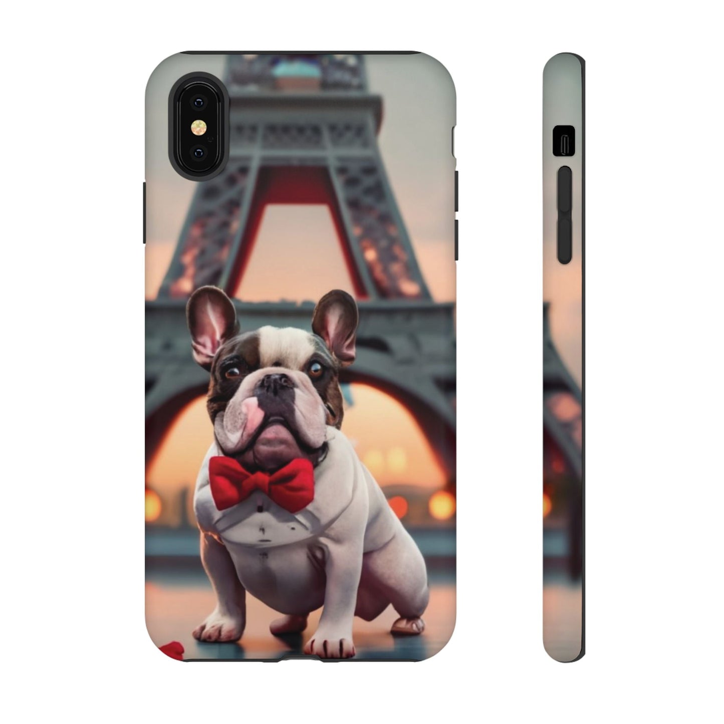 French Bull Dog in Paris Cell Phone Tough Case - Ruppy's Creations