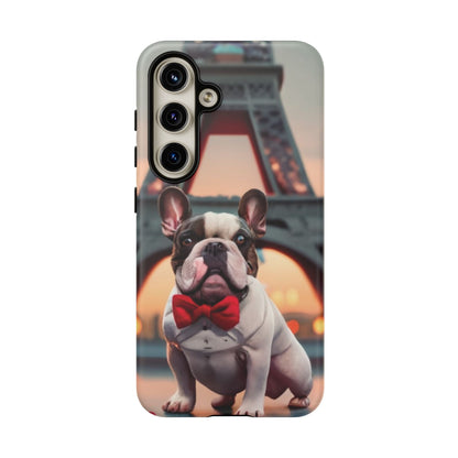 French Bull Dog in Paris Cell Phone Tough Case - Ruppy's Creations