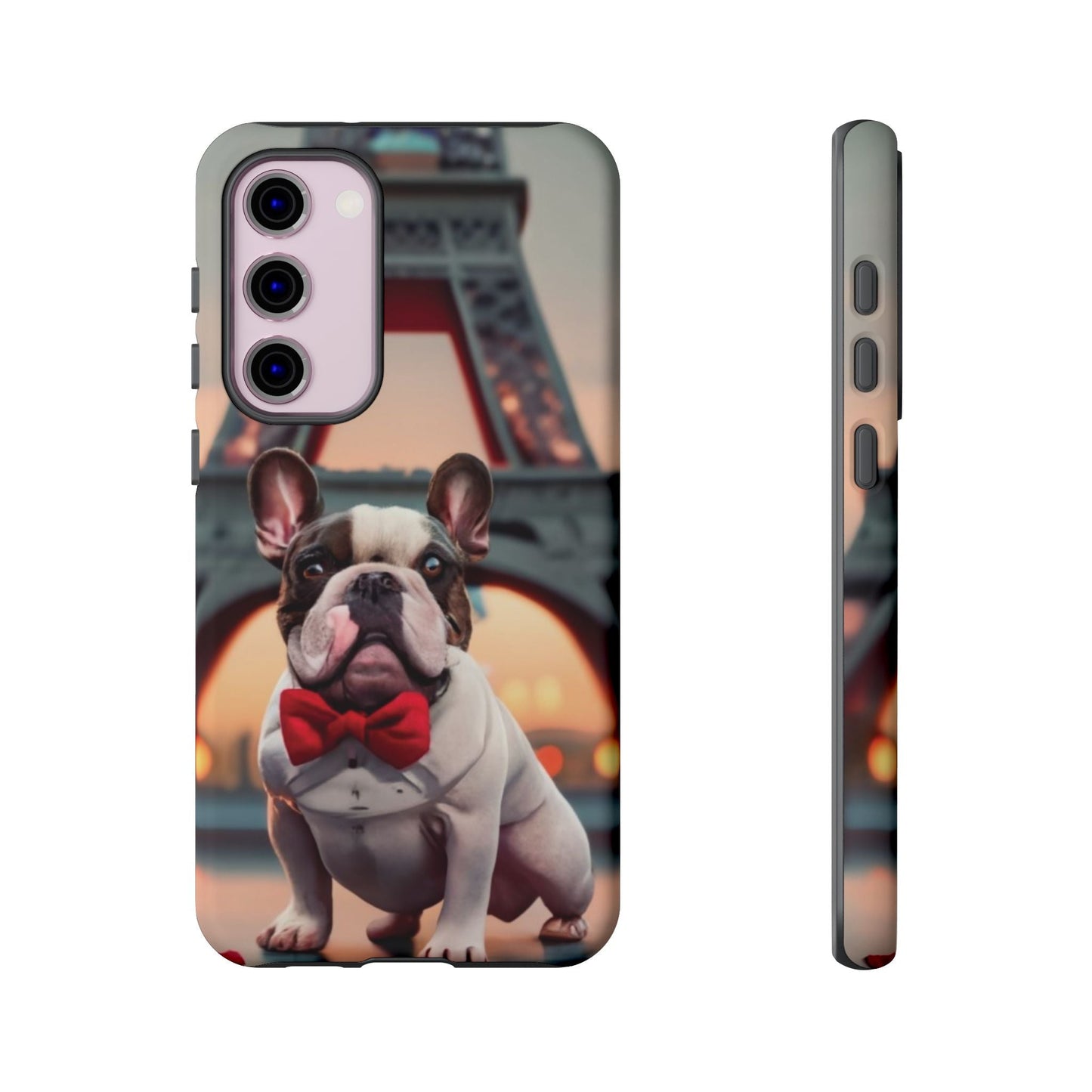 French Bull Dog in Paris Cell Phone Tough Case - Ruppy's Creations