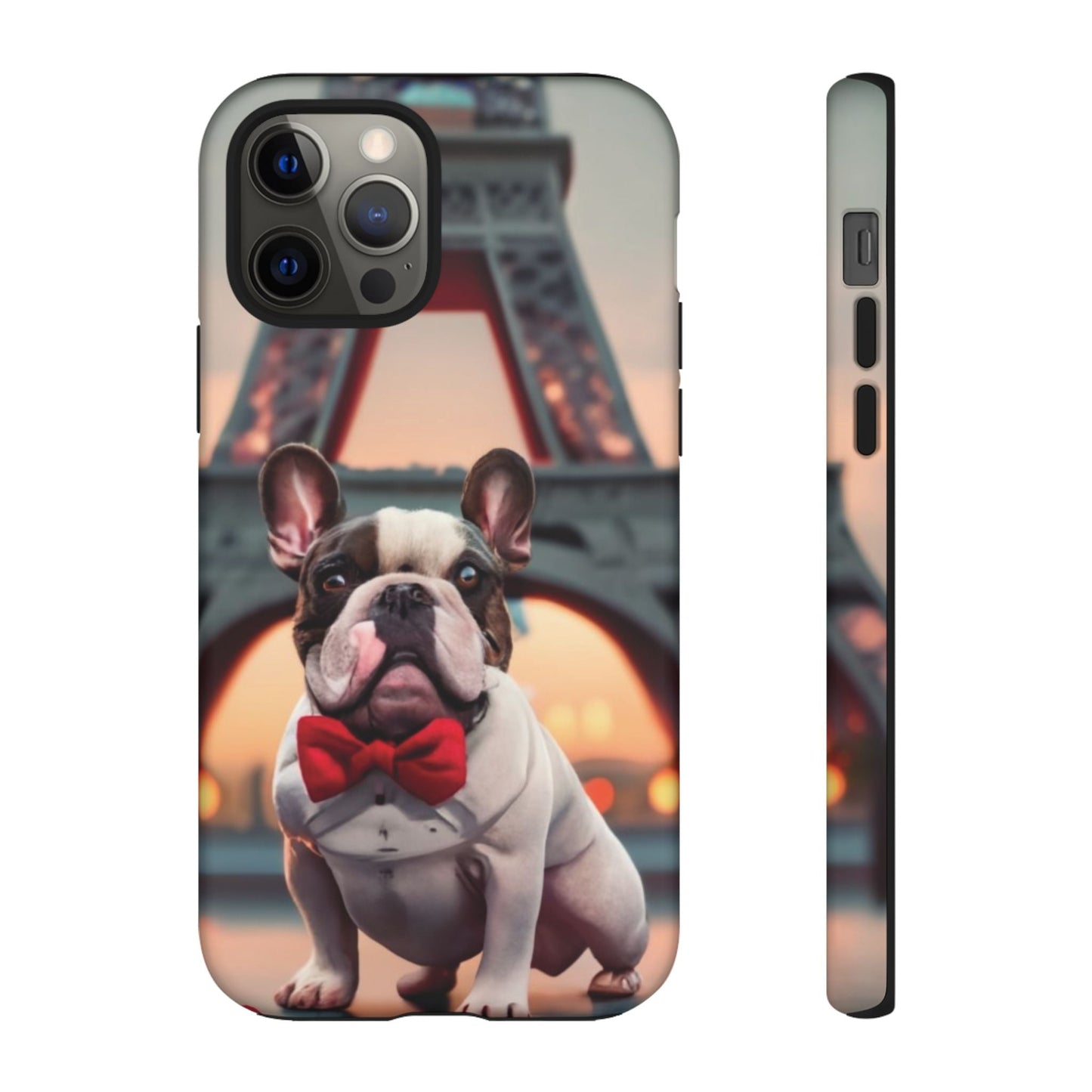 French Bull Dog in Paris Cell Phone Tough Case - Ruppy's Creations