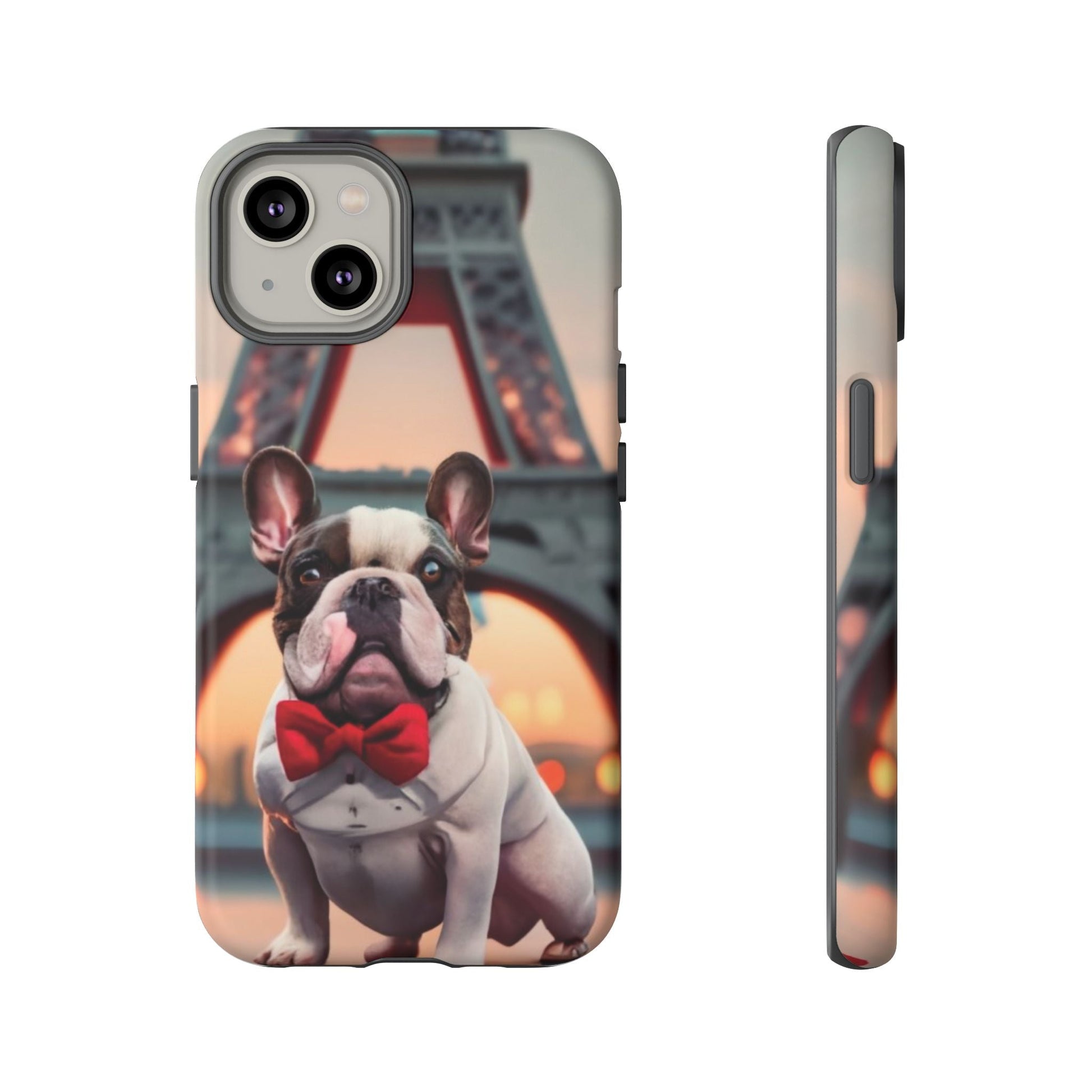 French Bull Dog in Paris Cell Phone Tough Case - Ruppy's Creations