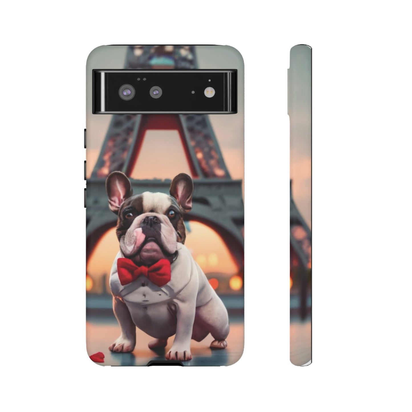 French Bull Dog in Paris Cell Phone Tough Case - Ruppy's Creations