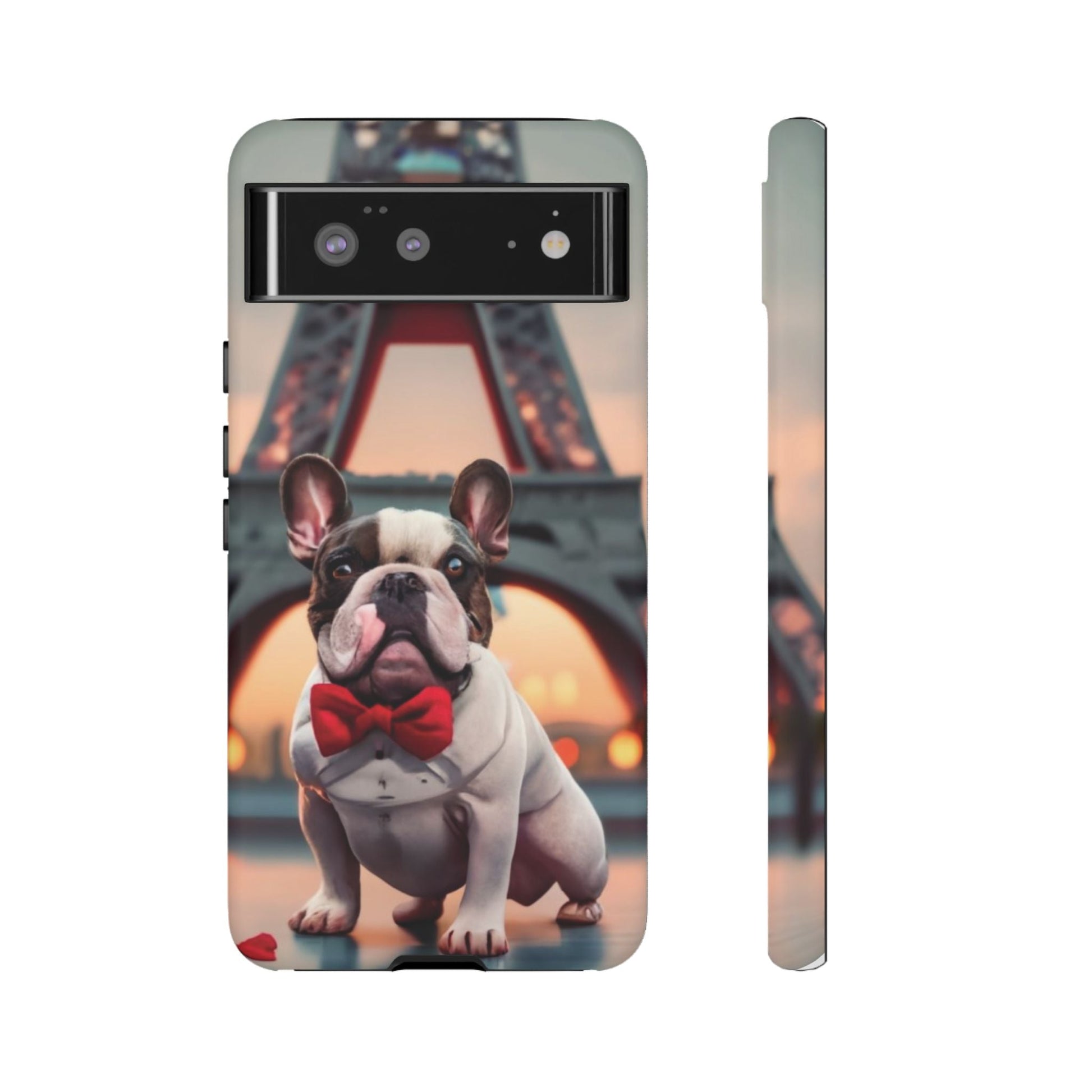 French Bull Dog in Paris Cell Phone Tough Case - Ruppy's Creations