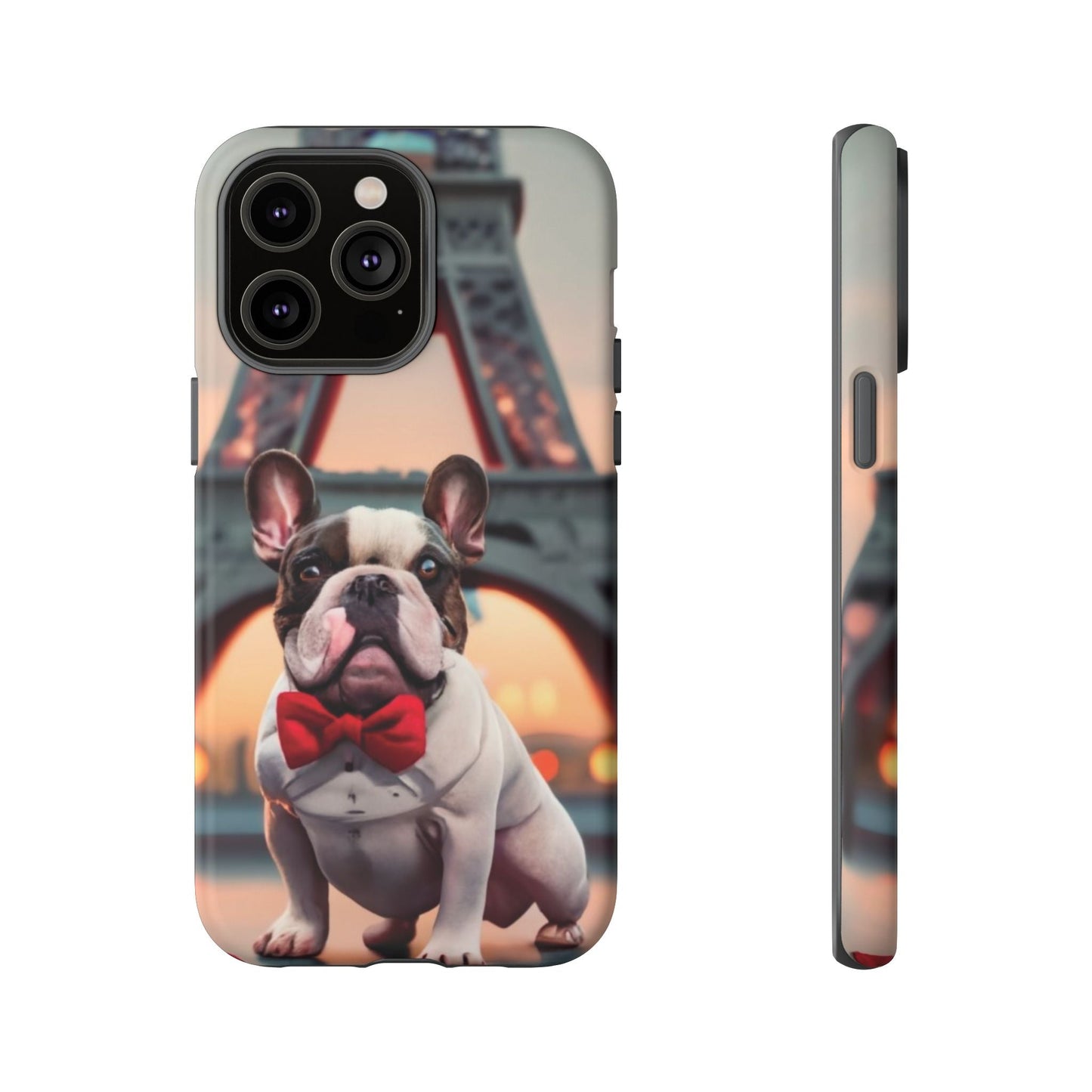 French Bull Dog in Paris Cell Phone Tough Case - Ruppy's Creations