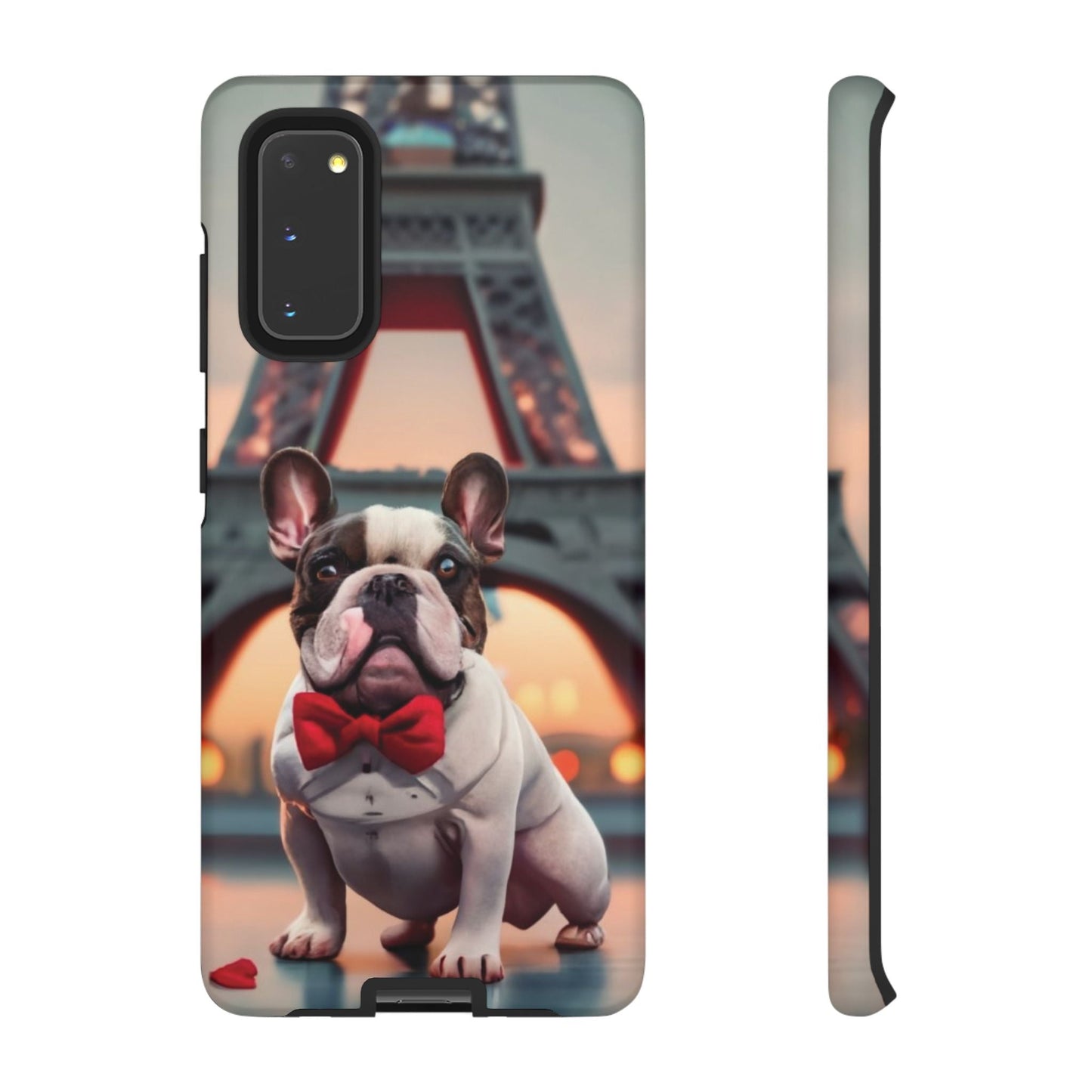 French Bull Dog in Paris Cell Phone Tough Case - Ruppy's Creations