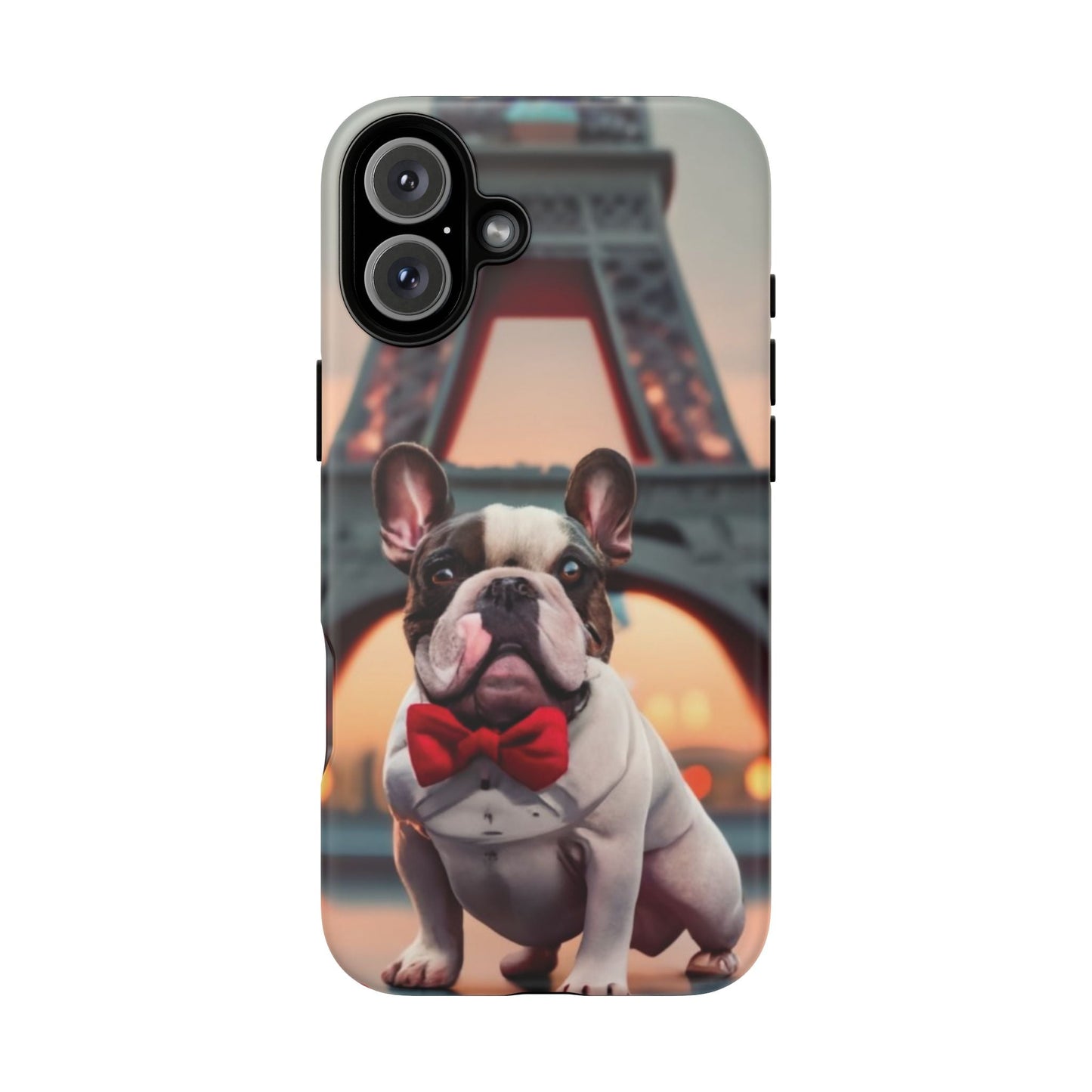 French Bull Dog in Paris Cell Phone Tough Case - Ruppy's Creations