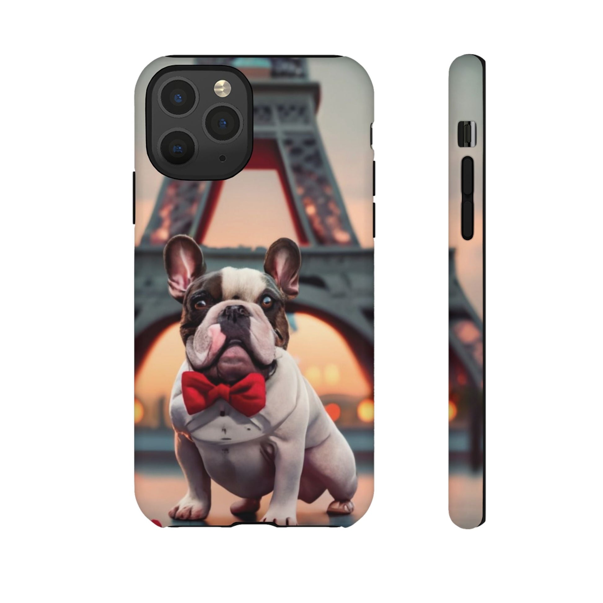 French Bull Dog in Paris Cell Phone Tough Case - Ruppy's Creations